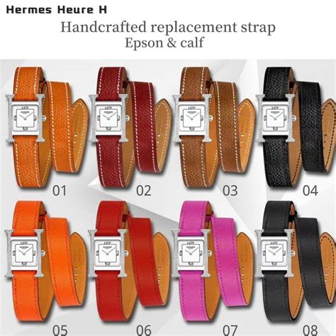 hermes double tour watch bands